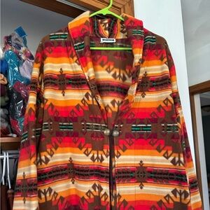 Western Boho soft Jacket, Size L, Like brand new, excellent condition